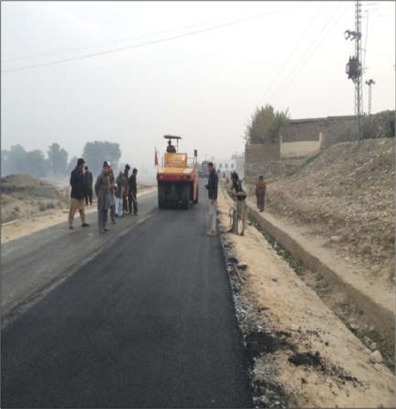 Project photograph from company profile page 136 (REHABILITATION OF MUNDA HEADWORKS BRIDGE & BARRAGE DISTRIC)