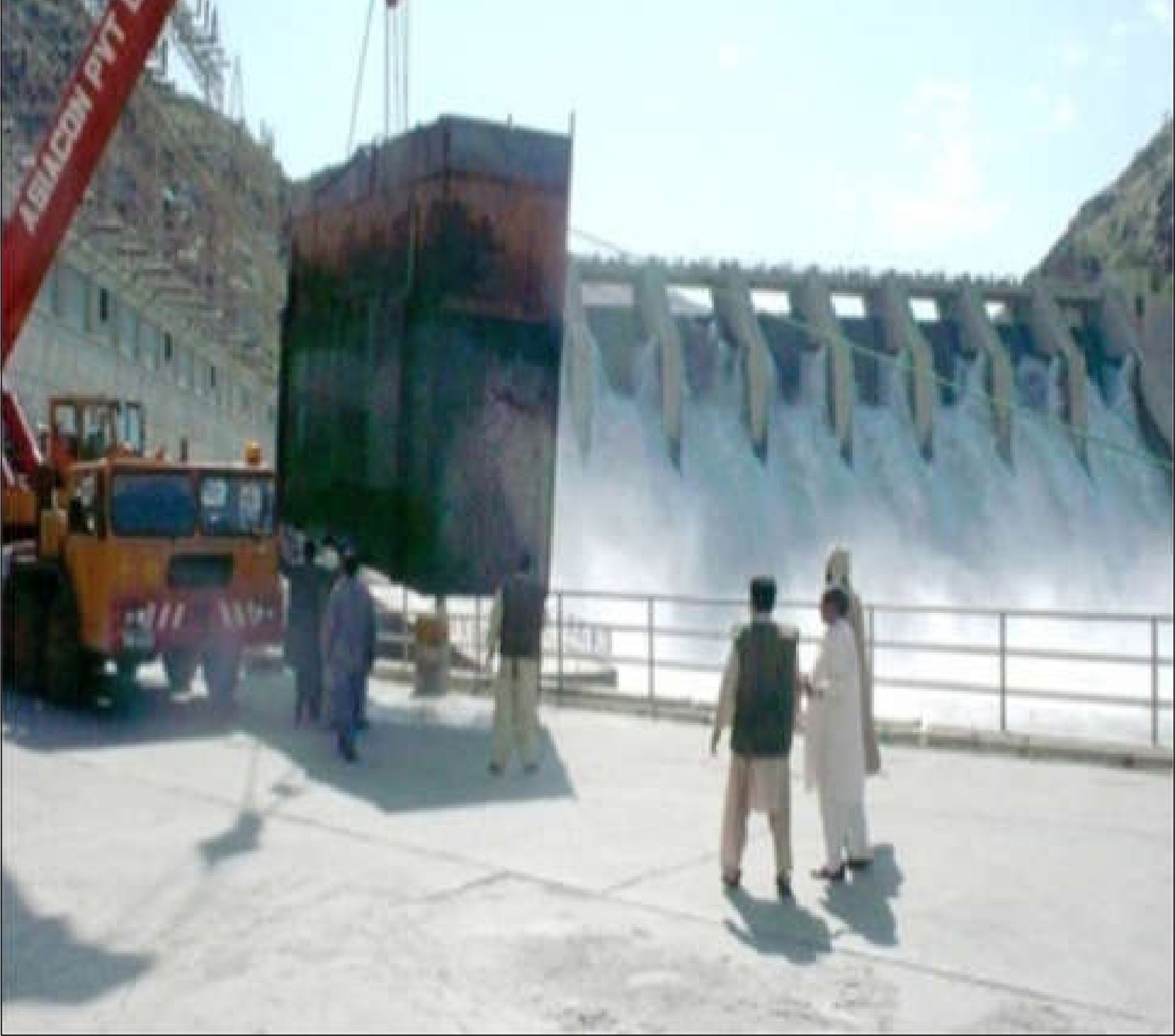 Project photograph from company profile page 152 (Rehabilitation of Warsak power house)
