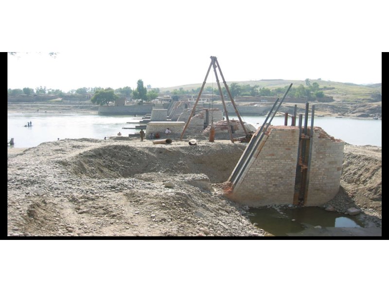 Project photograph from company profile page 133 (REHABILITATION OF MUNDA HEADWORKS BRIDGE & BARRAGE)