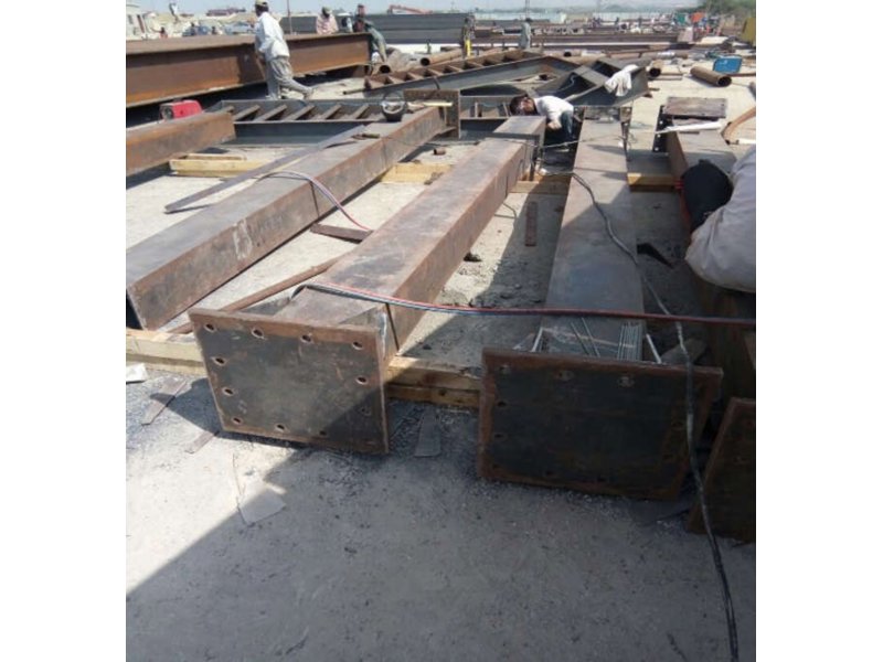 Project photograph from company profile page 151 (Pedestrian Bridges’ Fabrication and Erection)