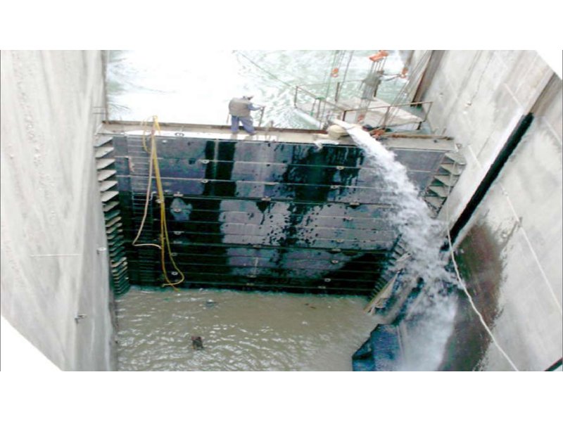 Project photograph from company profile page 153 (Rehabilitation of Warsak power house)